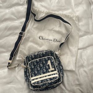 Vintage Christian Dior Crossbody- with dust bag. Authentic- Treasure of NYC